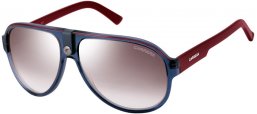 Sunglasses - Carrera - CARRERA 32 - C1F (QP) BLUE OPAL BURGUNDY // GREY MIRROR GRADIENT