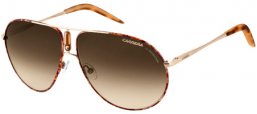 Lunettes de soleil - Carrera - CARRERA 44 - J88 (CC) GOLD HAVANA // BROWN GRADIENT