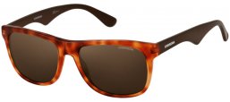 Lunettes de soleil - Carrera - CARRERA 6003 - BEK (6J) LIGHT HAVANA BROWN // BROWN