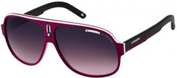 Sunglasses - Carrera - CARRERA 24 - WYT (O9) BURGUNDY WHITE BLACK // PLUM GRADIENT