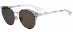 Lunettes de soleil - Dior - DIORUNIQUE - 010 (KP)  PALLADIUM // GREY SILVER