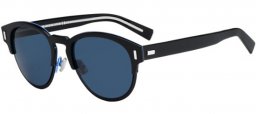 Lunettes de soleil - Dior Homme - BLACKTIE2.0SJ - TGP (KU) BLACK BLUE // BLUE GREY