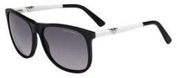 Sunglasses - Emporio Armani - Oferta especial - EA 9840/S - U25 (EU) BLACK WHITE // GREY GRADIENT
