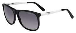 Gafas de Sol - Emporio Armani - Oferta especial - EA 9840/S - U25 (EU) BLACK WHITE // GREY GRADIENT