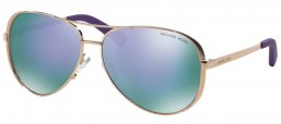 Gafas de Sol - Michael Kors - MK5004 CHELSEA - 10034V ROSE GOLD // PURPLE MIRROR