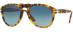 Sunglasses - Persol - PO0649 - 1052S3 MADRETERRA // BLUE GRADIENT DARK BLUE POLARIZED