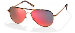 Sunglasses - Polaroid - PLD 6011/S - PKQ (OZ) ORANGE HAVANA // RED MIRROR POLARIZED
