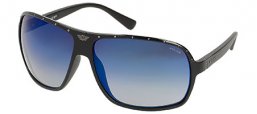 Gafas de Sol - Police - S1856 SCREW 1 - 7V4B  BLACK // SMOKE GRADIENT MIRROR