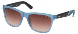 Sunglasses - Police - S1859 CRYPTO 3 - 97DM  BLACK BLUE // BROWN GRADIENT