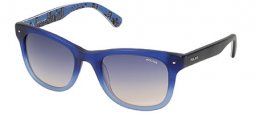 Gafas de Sol - Police - S1861 SKYLINE 2 - W60M  BLUE // BLUE GRADIENT PINK