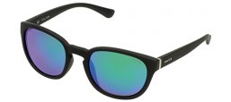 Sunglasses - Police - S1937 HOT 2 - 6AAV BLACK // GREEN BLUE MIRROR