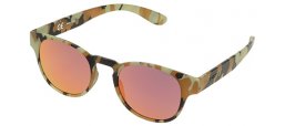 Lunettes de soleil - Police - S1945 EXCHANGE 2 - GE8R CAMOUFLAGE BROWN GREEN ORANGE POLARIZED