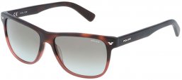 Sunglasses - Police - S1953 MASTER 3 - 6NEM HAVANA // SMOKE GRADIENT GREEN