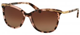 Sunglasses - RALPH Ralph Lauren - RA5203 - 1463T5 PINK TORTOISE // BROWN GRADIENT POLARIZED