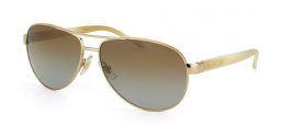 Sunglasses - RALPH Ralph Lauren - RA4004 - 101/T5 SHINY GOLD // BROWN GRADIENT POLARIZED