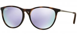 Frames Junior - Ray-Ban® Junior Collection - RJ9060S - 70064V HAVANA RUBBER // GREEN MIRROR LILLAC