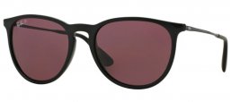 Gafas de Sol - Ray-Ban® - Ray-Ban® RB4171 ERIKA - 601/5Q BLACK // PURPLE POLARIZED