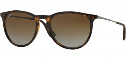 Sunglasses - Ray-Ban® - Ray-Ban® RB4171 ERIKA - 710/T5 HAVANA // BROWN GRADIENT POLARIZED