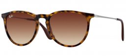 Gafas de Sol - Ray-Ban® - Ray-Ban® RB4171 ERIKA - 865/13 RUBBER HAVANA // BROWN GRADIENT