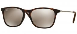 Lunettes Junior - Ray-Ban® Junior Collection - RJ9061S - 70065A RUBBER HAVANA // LIGHT BROWN MIRROR GOLD