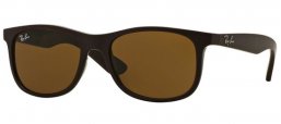 Lunettes Junior - Ray-Ban® Junior Collection - RJ9062S - 701473 MATTE BROWN // DARK BROWN