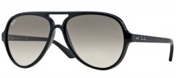 Sunglasses - Ray-Ban® - Ray-Ban® RB4125 CATS  5000 - 601/32 BLACK // CRYSTAL GREY GRADIENT