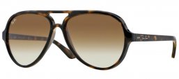 Sunglasses - Ray-Ban® - Ray-Ban® RB4125 CATS  5000 - 710/51 LIGHT HAVANA // CRYSTAL BROWN GRADIENT