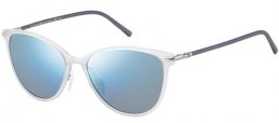 Lunettes de soleil - Tommy Hilfiger - TH 1397/S - R2W (T7)  CRYSTAL GREY // BLUE MIRROR