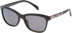 Sunglasses - Tous - STO905 - 700P BLACK // SMOKE POLARIZED