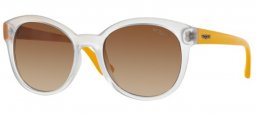 Sunglasses - Vogue - VO2795S - W74513 TRANSPARENT DEMI SHINY // BROWN GRADIENT