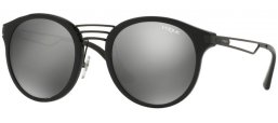 Sunglasses - Vogue - VO5132S - W44/6G BLACK // GREY MIRROR SILVER