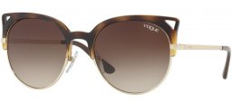 Lunettes de soleil - Vogue - VO5137S - W65613 DARK HAVANA // BROWN GRADIENT