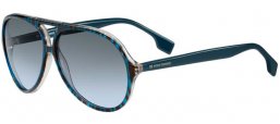 Gafas de Sol - Boss Orange - BO 0031/S - AB6 (LN) BLUE SPOTTED BLUE // GREY AZURE GRADIENT