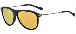 Lunettes de soleil - Boss Orange - BO 0155/S - BAM (SQ) BLACK MATTE DARK RUTENIUM // MULTILAYER GOLD