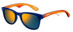 Sunglasses - Carrera - CARRERA 6000 - 2UX (MV) BLUE ORANGE BEIGE // BRONZE MIRROR