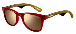 Sunglasses - Carrera - CARRERA 6000 - 2VB (VP) RED GREEN BLACK // GOLD MIRROR