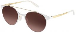 Gafas de Sol - Carrera - CARRERA 115/S - 29Q (D8) GOLD MATTE WHITE // BROWN GRADIENT