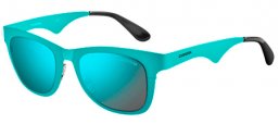 Sunglasses - Carrera - CARRERA 6000/MT - O8H (3U) TURQUOISE // KAKI MIRROR BLUE
