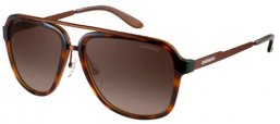 Lunettes de soleil - Carrera - CARRERA 97/S - 98F (HA) HAVANA BROWN // BROWN GRADIENT