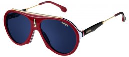 Sunglasses - Carrera - CARRERA FLAG - 6K3 (KU) RED // BLUE GREY