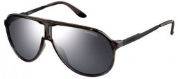 Sunglasses - Carrera - NEW CHAMPION - LAM  (T4) GREY HAVANA BLACK // BLACK MIRROR