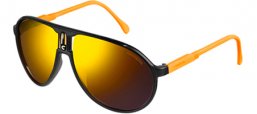 Gafas de Sol - Carrera - CHAMPION/RUBBER - 74H (SQ) BLACK YELLOW RUBBER // MULTILAYER GOLD