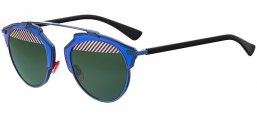 Lunettes de soleil - Dior - DIORSOREAL - VUO (NT) BLUE BLACK // GREEN SEMI MIRROR