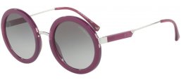 Sunglasses - Emporio Armani - EA4106 - 561111 OPAL VIOLET // GREY GRADIENT