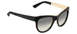 Sunglasses - Gucci - GG 3739/S - 2EN (VK) BLACK FLOWER CRYSTAL GOLD // GREY GRADIENT