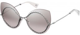 Sunglasses - Marc Jacobs - MARC 161/S - 6LB (IC) RUTHENIUM // GREY MIRROR SILVER
