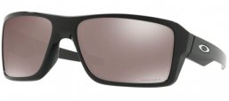 Sunglasses - Oakley - DOUBLE EDGE OO9380 - 9380-08 POLISHED BLACK // PRIZM BLACK POLARIZED