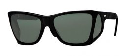 Sunglasses - Persol - PO0009 - 95/31 BLACK // GREY GREEN