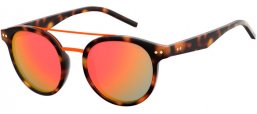 Sunglasses - Polaroid - PLD 6031/S - N9P (OZ) MATTE HAVANA // RED MIRROR POLARIZED