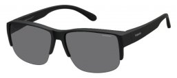 Lunettes de soleil - Polaroid Ancillaries - PLD 9006/S - DL5 (Y2) MATTE BLACK // GREY POLARIZED